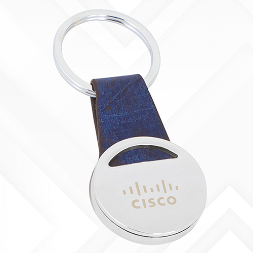 Blue Key Chain