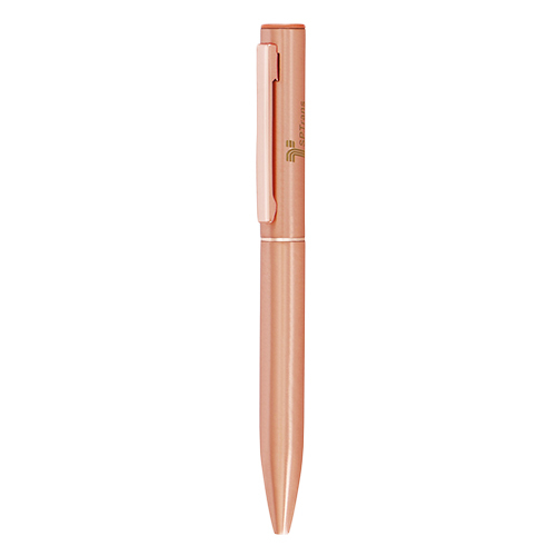 Idf 3108 Metal Blue Pen - Color: Rose Gold