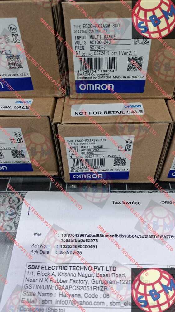 OMRON, DIGITAL CONTROLLER E5CC-RX2ASM-800