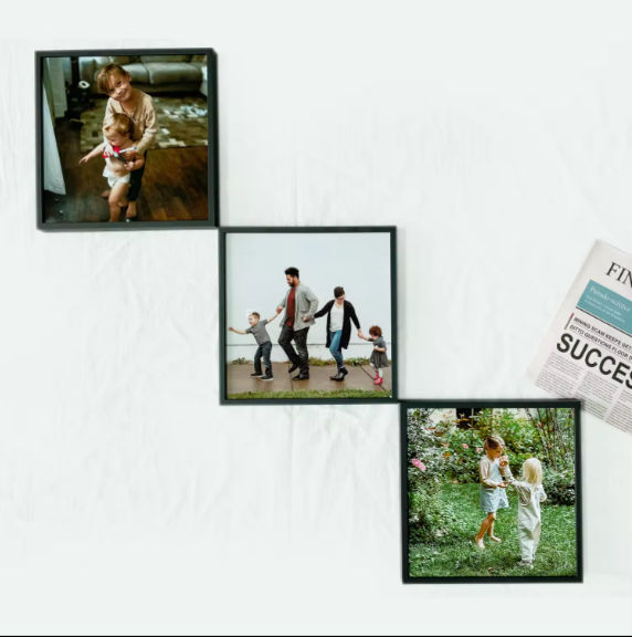 Square Photo Frame 8x8 12x12 Square wall hanging frame