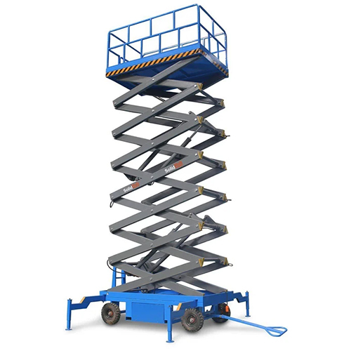Truck Unloading Floor Mounted Scissor Lifts