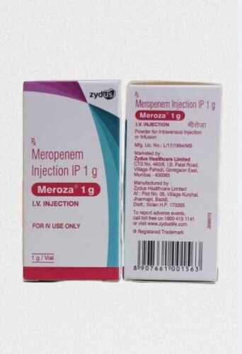 Meropenem Injection Ip 1G - Dosage Form: As Directed By The Physician