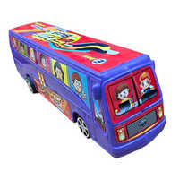 Plastic Blue Board Bus Toy - Color: Different Available