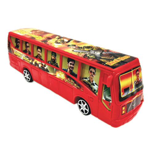 Plastic Board Bus Toy - Color: Different Available