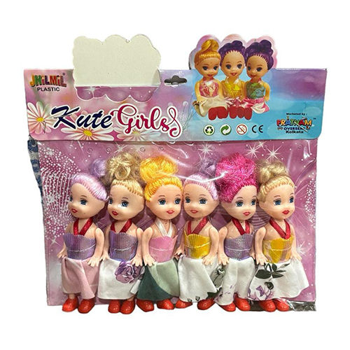 Plastic Fan Girls Toy - Color: Different Available