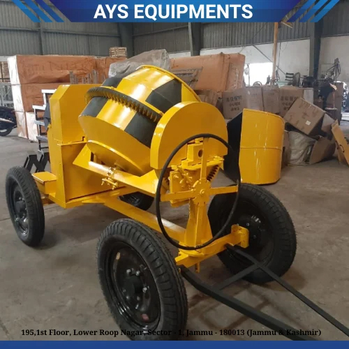 Semi-Automatic Concrete Mixer