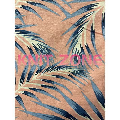 Single Jersey Lycra Print Fabric - Attributes: Washable