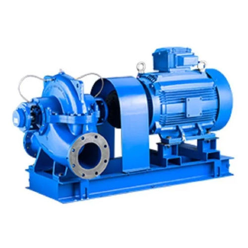 Industrial Electric Pump - Color: Blue Paint Coated