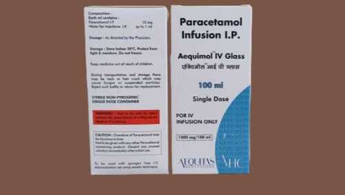 Paracetamol Infusion Ip - Dosage Form: As Directed By The Physician