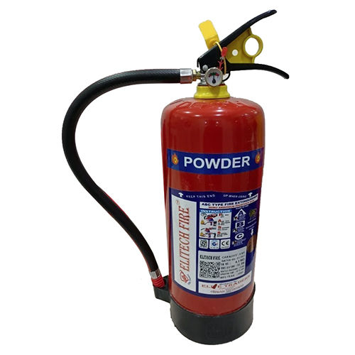 Fire Extinguisher Type Dcp - Color: Red