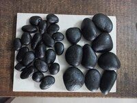 big black sandstone pebble stones for garden decoration and Landscaping