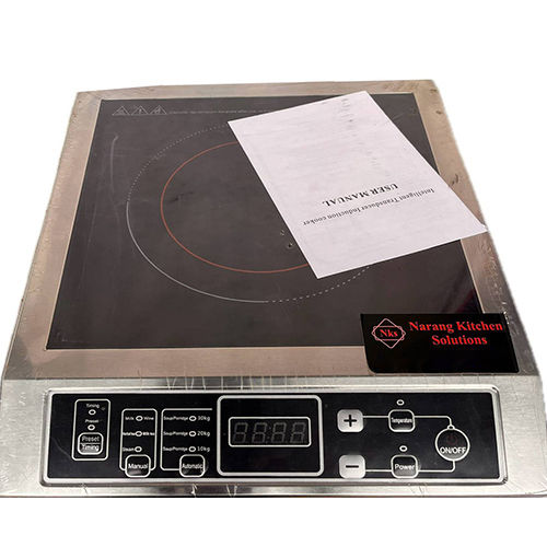 3500Watt Commercial Induction Cooktop - Automatic Grade: Semi Automatic