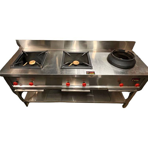2+1Burner Range