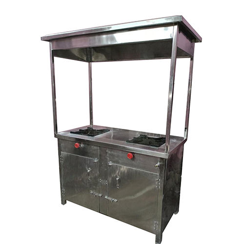 Steel Cooking Range Counter - Material: Metal