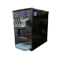 Automatic Softy Ice Cream Vending Machine - Self-Serve, 3 Flavor Options