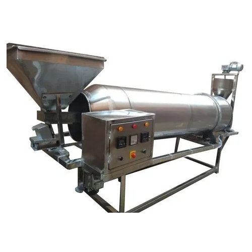 Puff Roaster Machine - Capacity: 50-100 Kg/Hr