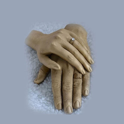 3D Couple Hand Casting Kit Combo - Color: Different Available