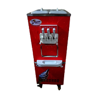High-Tech Automatic Soft Ice Cream Vending Machine - Cashless Payment Options