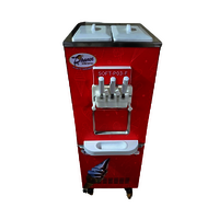 High-Tech Automatic Soft Ice Cream Vending Machine - Cashless Payment Options