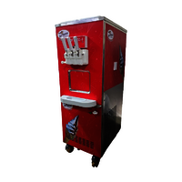 High-Tech Automatic Soft Ice Cream Vending Machine - Cashless Payment Options