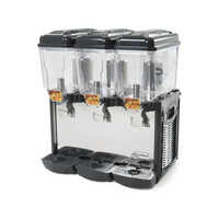 Ss Juice Dispenser - Stainless Steel, Black Finish | Low Noise Operation, Self-cleaning Function, Automatic Shut-off, 1-year Warranty