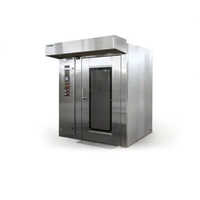 Ss Rotary Rack Oven - Stainless Steel, Standard Size, Silver Color | New Electric-powered Bakery Oven With Polished Surface Finish For Uniform Baking
