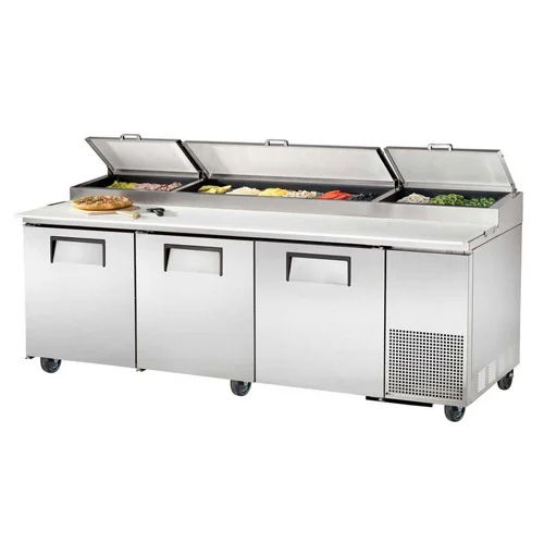 Ss Pizza Makeline Refrigerator - Color: Silver