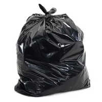 50l Plastic Trash Bag - Color: Black