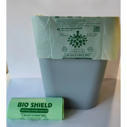 Bio Shield Garbage Bag - Color: Green