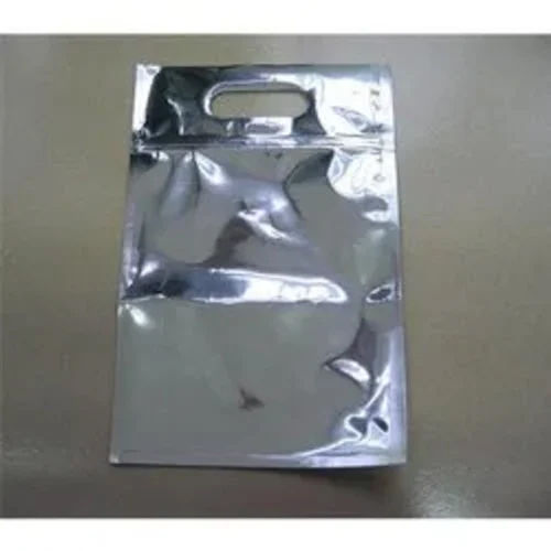 Silver Aluminum Foil Bags - Print Type: Plain