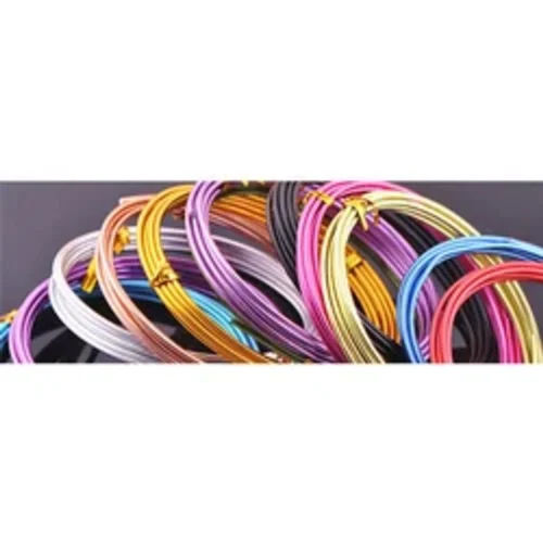 Coloured Aluminum Wires - Color: Multicolor