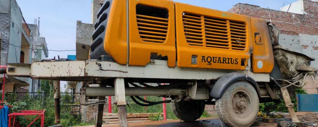 Stationary Concrete Pump On Rental Services