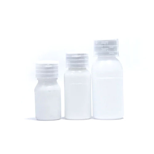 40Ml Hdpe Dry Syrup Bottle - Color: White