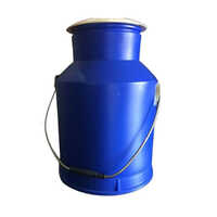 Plastic Milk Can - Eco-friendly Plastic, 20 Ltr/hr Capacity, Blue Color, Round Shape, 2-layer Surface Finishing | Ideal For Dairy And Milk Transport