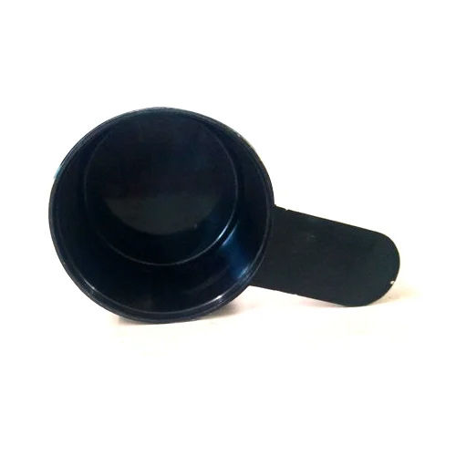 01_Protein Powder Plastic Spoon - Color: Black