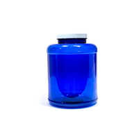 Hdpe Protein Jar - 5 Lbs/6 L Capacity | Round Shape, Blue Color, Durable Hdpe Material For Chemical Industry Use
