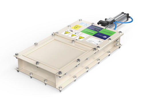 Pneumatic Slide Gate - Attributes: Easy To Operate