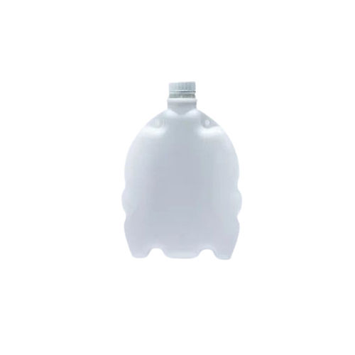 2ltr Hdpe Calcium Flat Bottle - Color: White