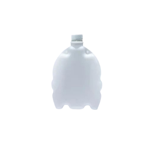 2Ltr HDPE Calcium Flat Bottle