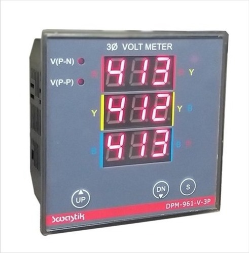 3 Phase Amp & Volt Meters