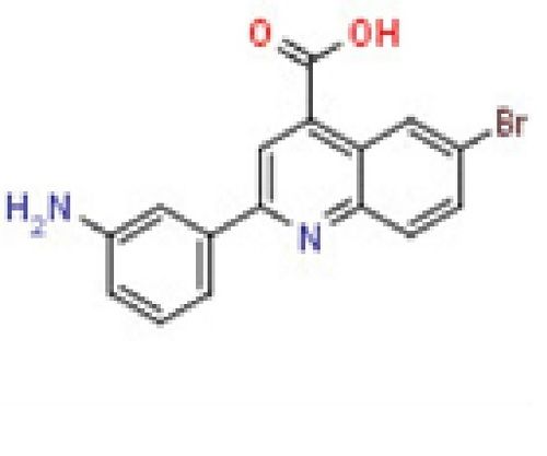 2-(3-Aminophenyl)-6-bromoquinoline-4-carboxylic acid