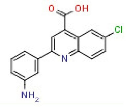 2-(3-Aminophenyl)-6-chloroquinoline-4-carboxylic acid