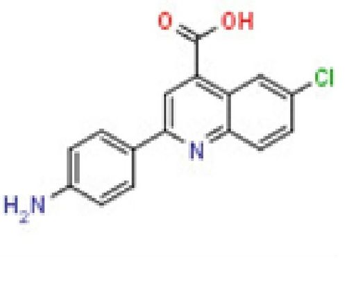 2-(4-Aminophenyl)-6-chloroquinoline-4-carboxylic acid