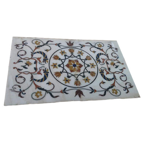 Marble Modern Medallion - Material: Stone