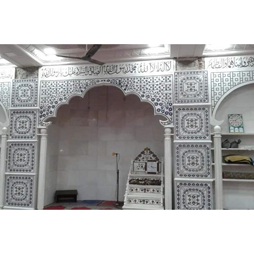 Marble Traditional Masjid Qibla