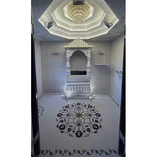 Marble White Antique Makrana Temple