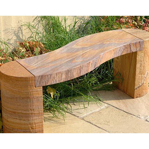 Park Stone Bench - Application: Garden