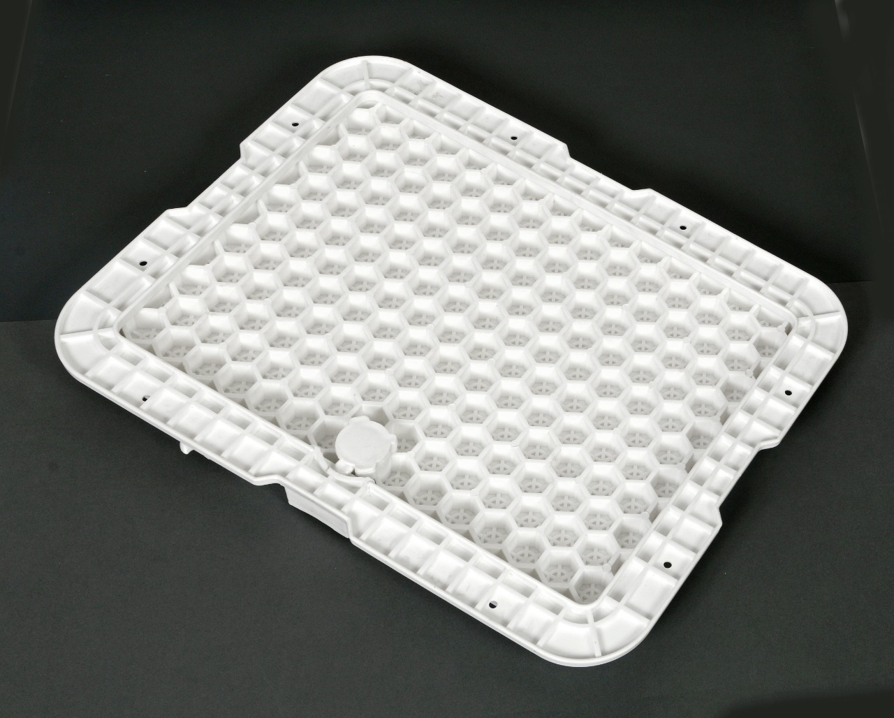 White pvc manhole cover 