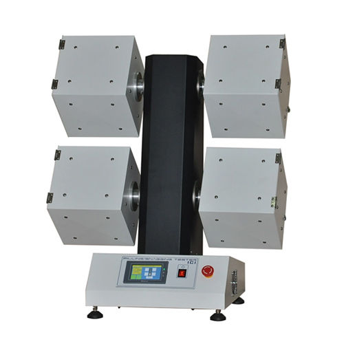 Textile Pilling Test Machine - Color: Black