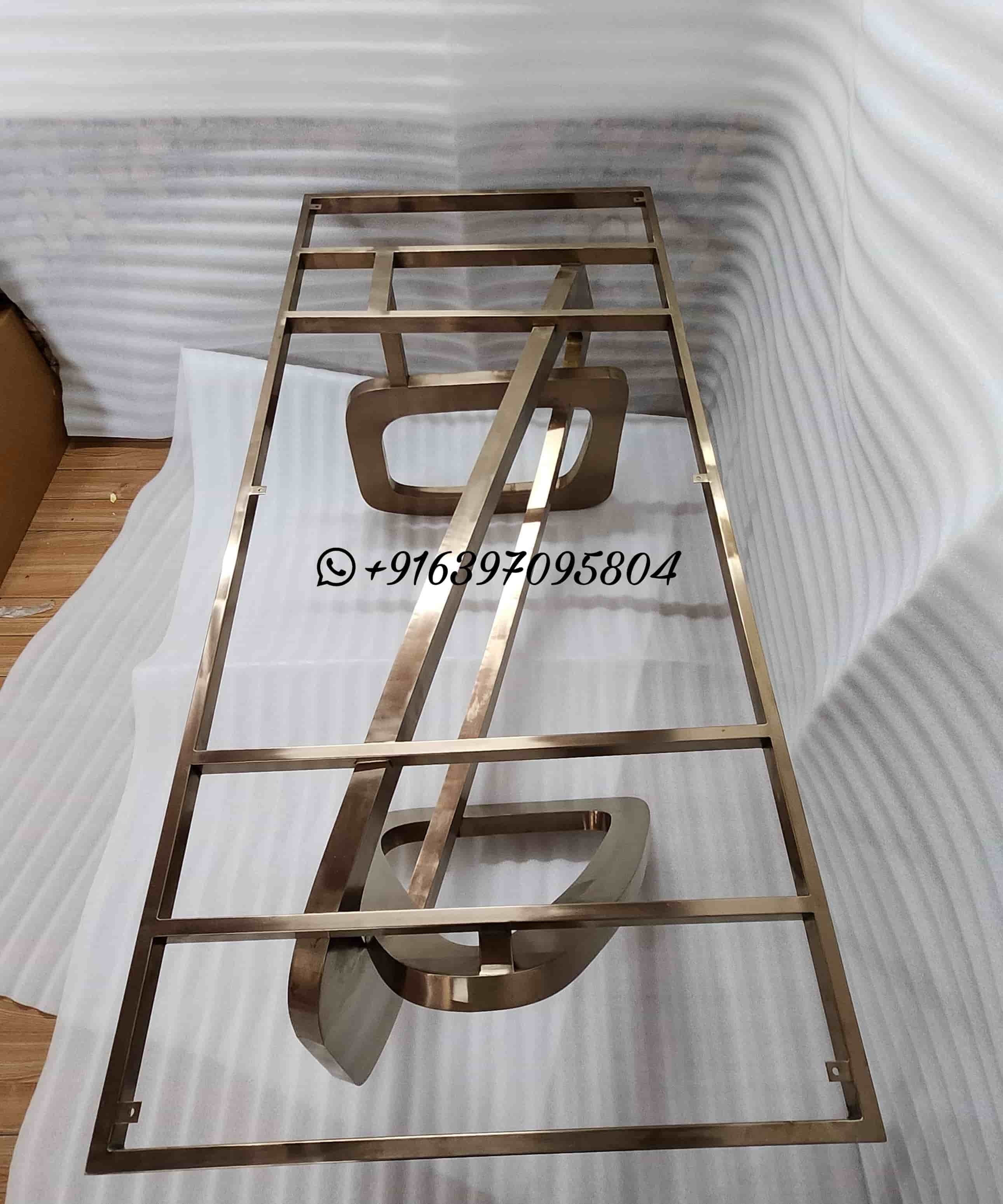 Dinning table ss frame only